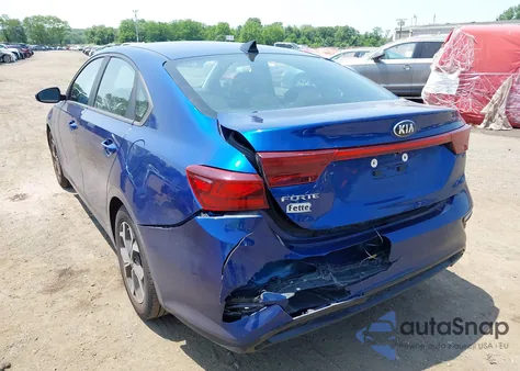 2020 Kia Forte Lxs из США, поврежденный, VIN 3KPF24AD2LE183040